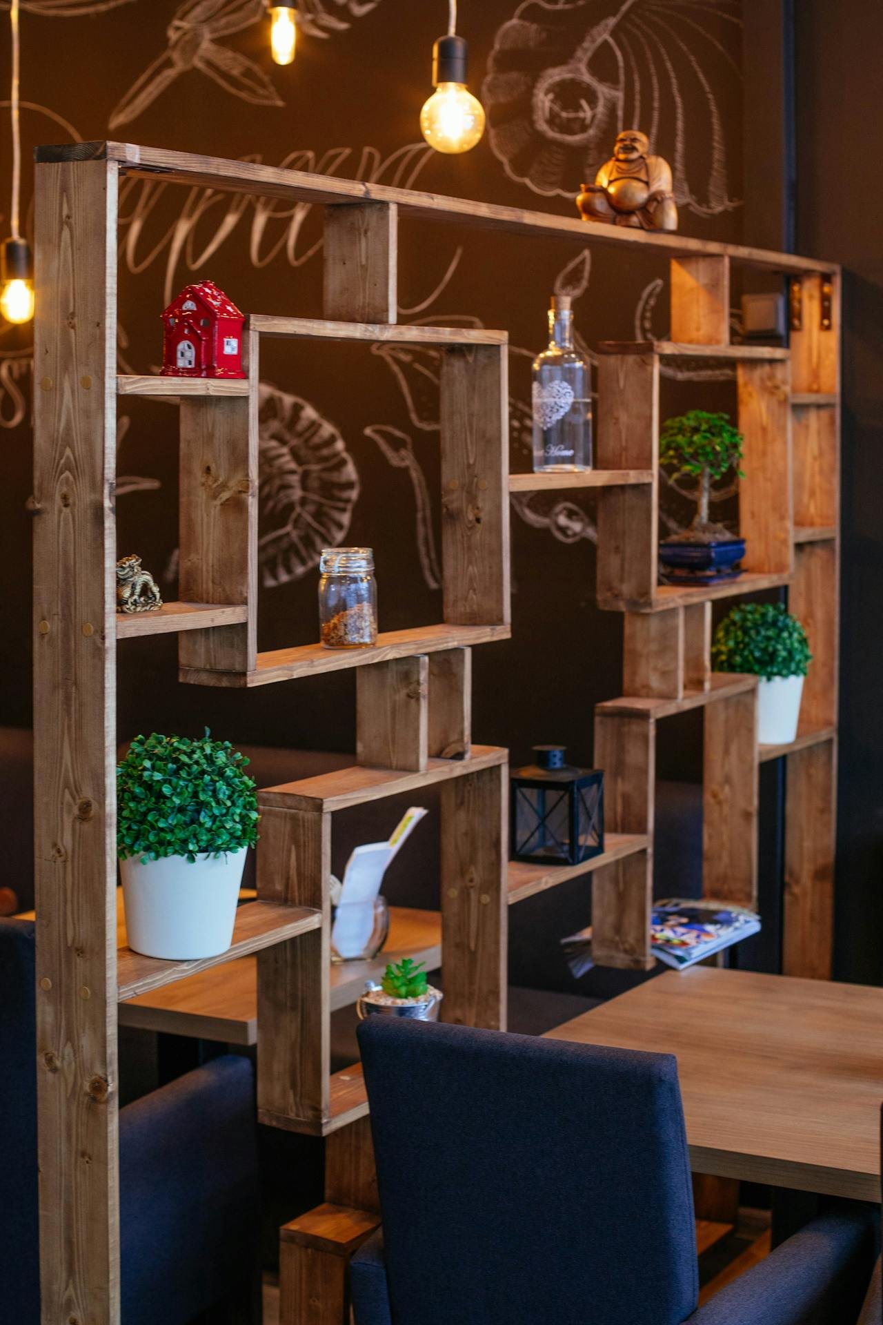 Wood shelving and storage project